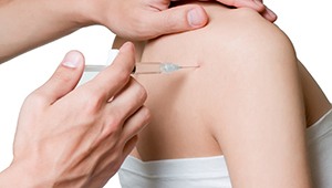 PRP injections in the shoulder