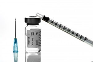 cortisone bottle and needle