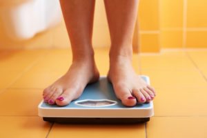 feet on scale for weight loss in Richardson